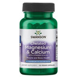 Albion Magnesium & Calcium / with Vitamin D3 & K2 - 90 капсули