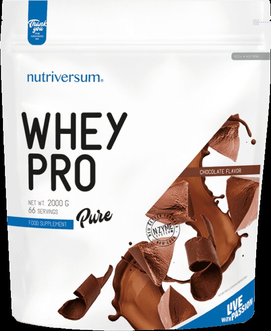 Nutriversum Whey Pro Pure | with N-Zyme System [2000 грама, 66 Дози]