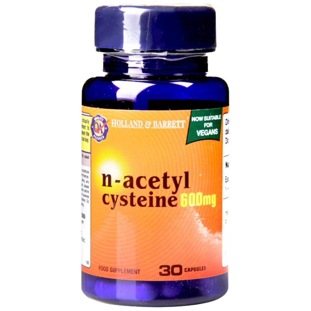 N-Acetyl Cysteine 600 mg 30 капсули