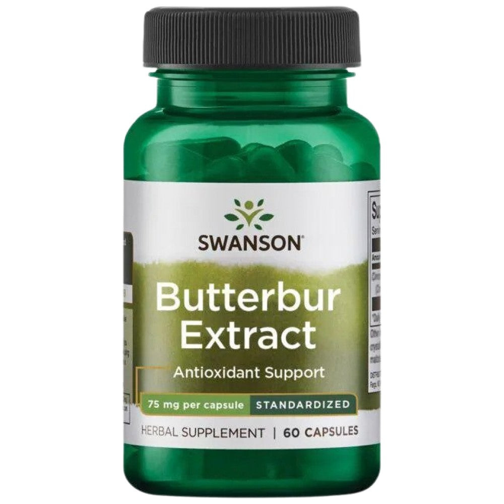 Butterbur Extract 75 mg 60 капсули