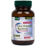 Live Friendly Bacteria with Acidophilus |  High Strength 20 Billion - 60 капсули