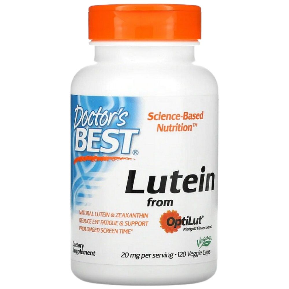 Lutein 10 mg | From OptiLut - 120 capsules