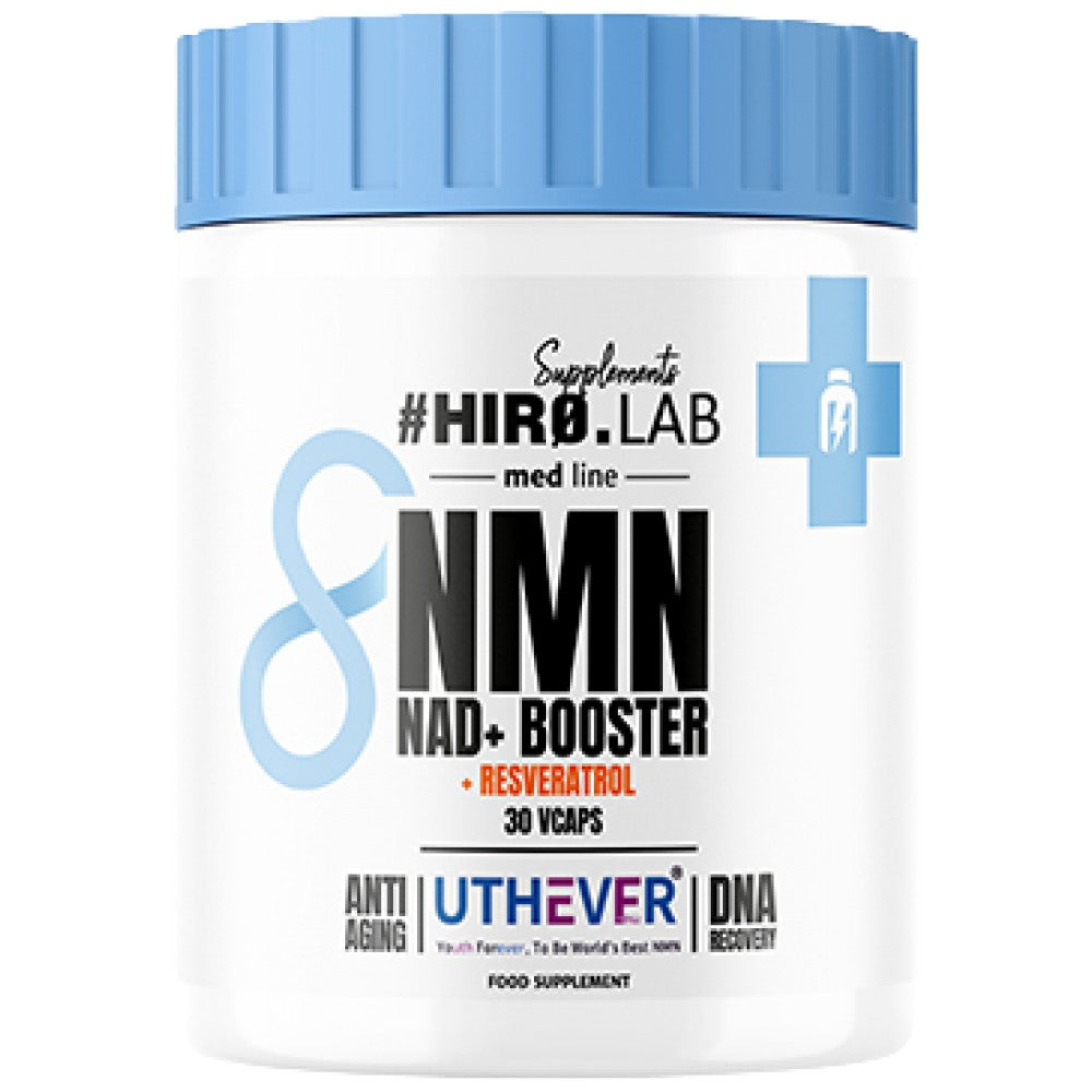 NMN + Resveratrol | NAD Booster with Uthever®︎ 30 капсули