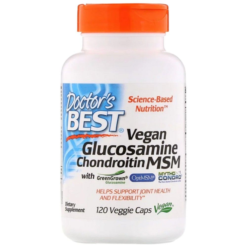 Vegan Glucosamine & Chondroitin & MSM - 120 капсули