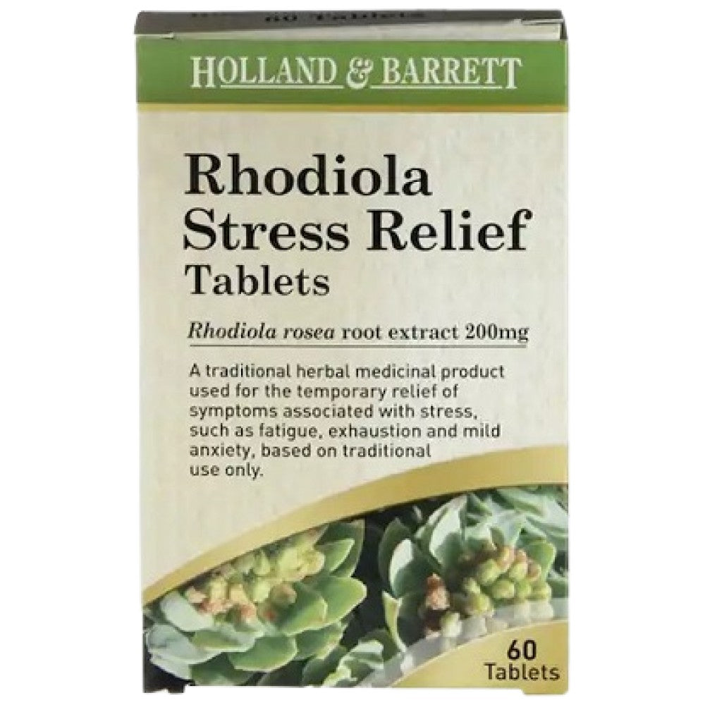 Rhodiola Stress Relief 200 mg - 60 Таблетки