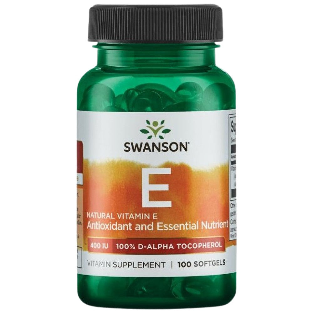 Vitamina E 400 UI Natural 100 capsule de gel