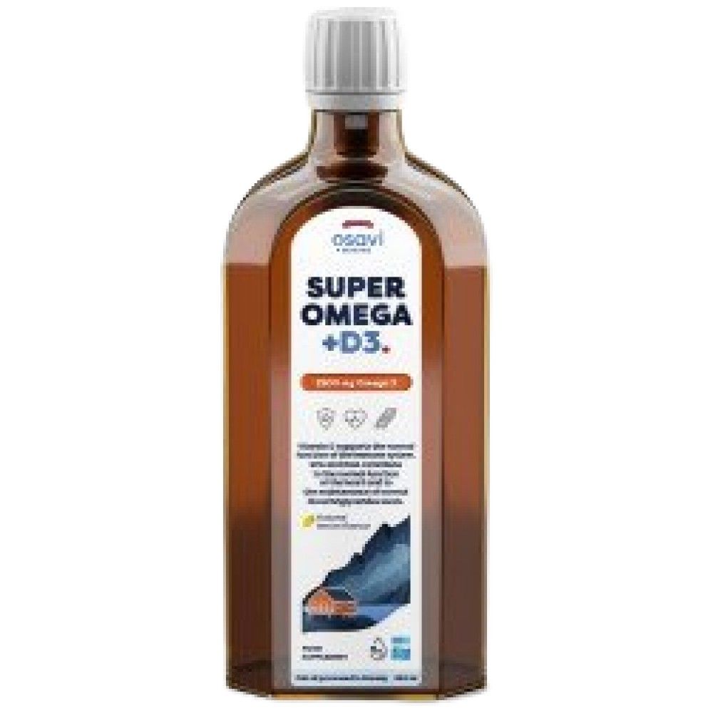 Super Omega Liquid + D3 2900 mg - 250 мл