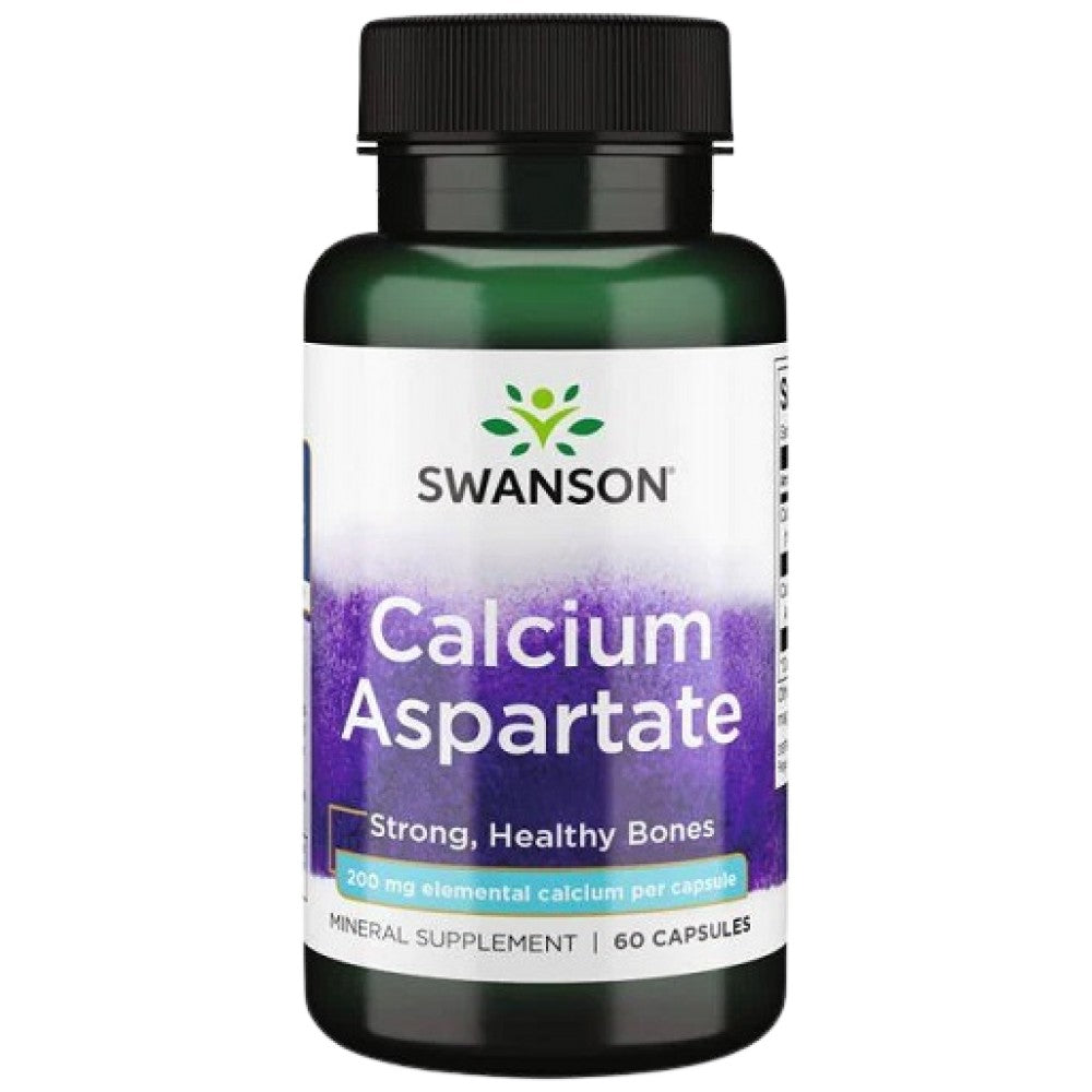 Aspartat de calciu 200 mg 60 capsule