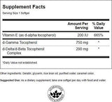 Ultra Maximum-Strenght Gamma Tocopherol 30 Гел капсули