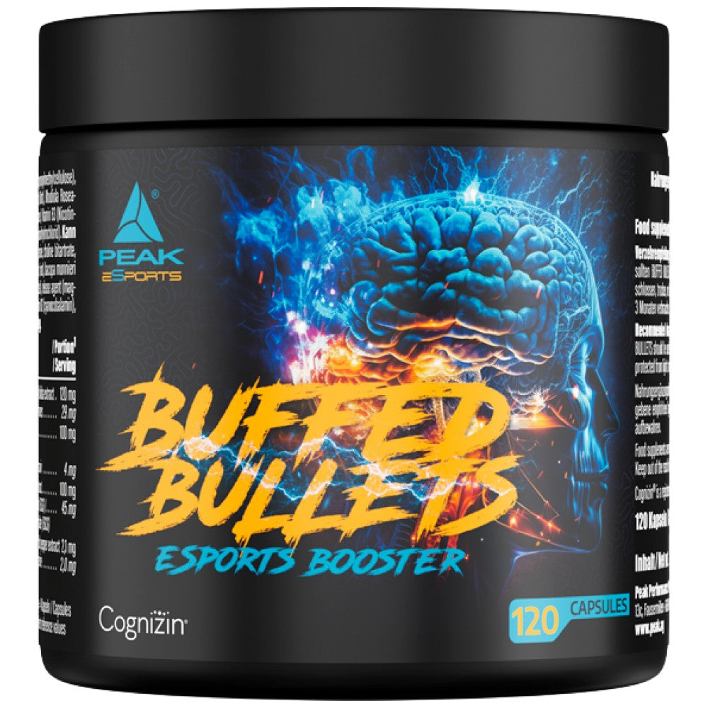 Buffed Bullets | με Adaptogens &amp; Nootropics 120 κάψουλες