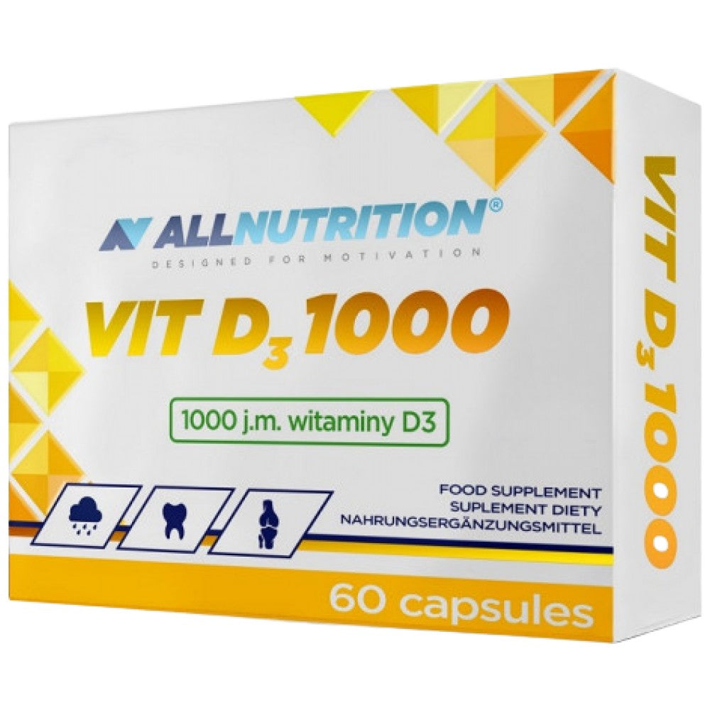 Vitamina D3 1000 UI 60 capsule de gel