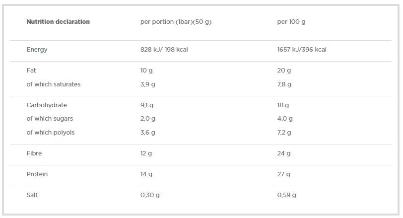 Veggie Protein Bar Box / 24 x 50 g - 0