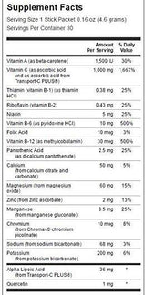 Ultra 1.000 mg Energy C With Electrolytes 30 Packets