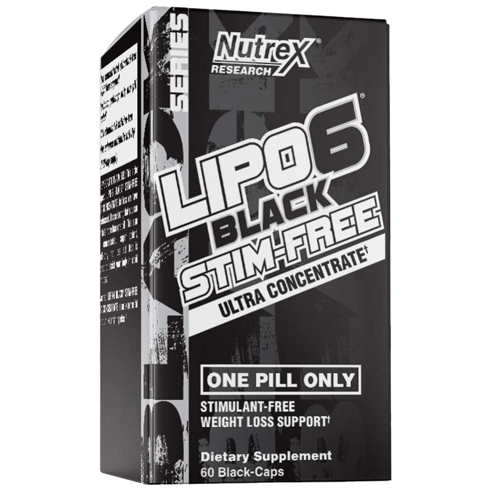 Lipo 6 Black Ultra Concentrate / Stim-Free - 60 κάψουλες