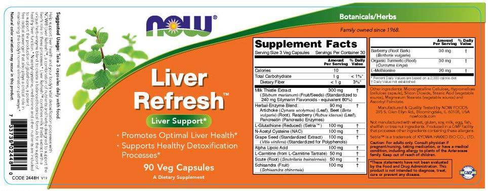 Liver Detoxifier &amp; Regenerator ( Liver Refresh ) [90 κάψουλες]