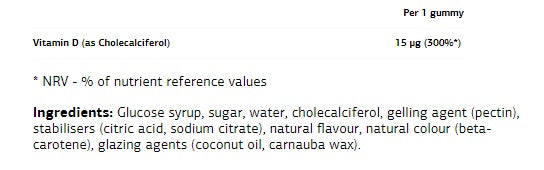 UltraVit Gummies Vitamin D / 60 Gummies - 0