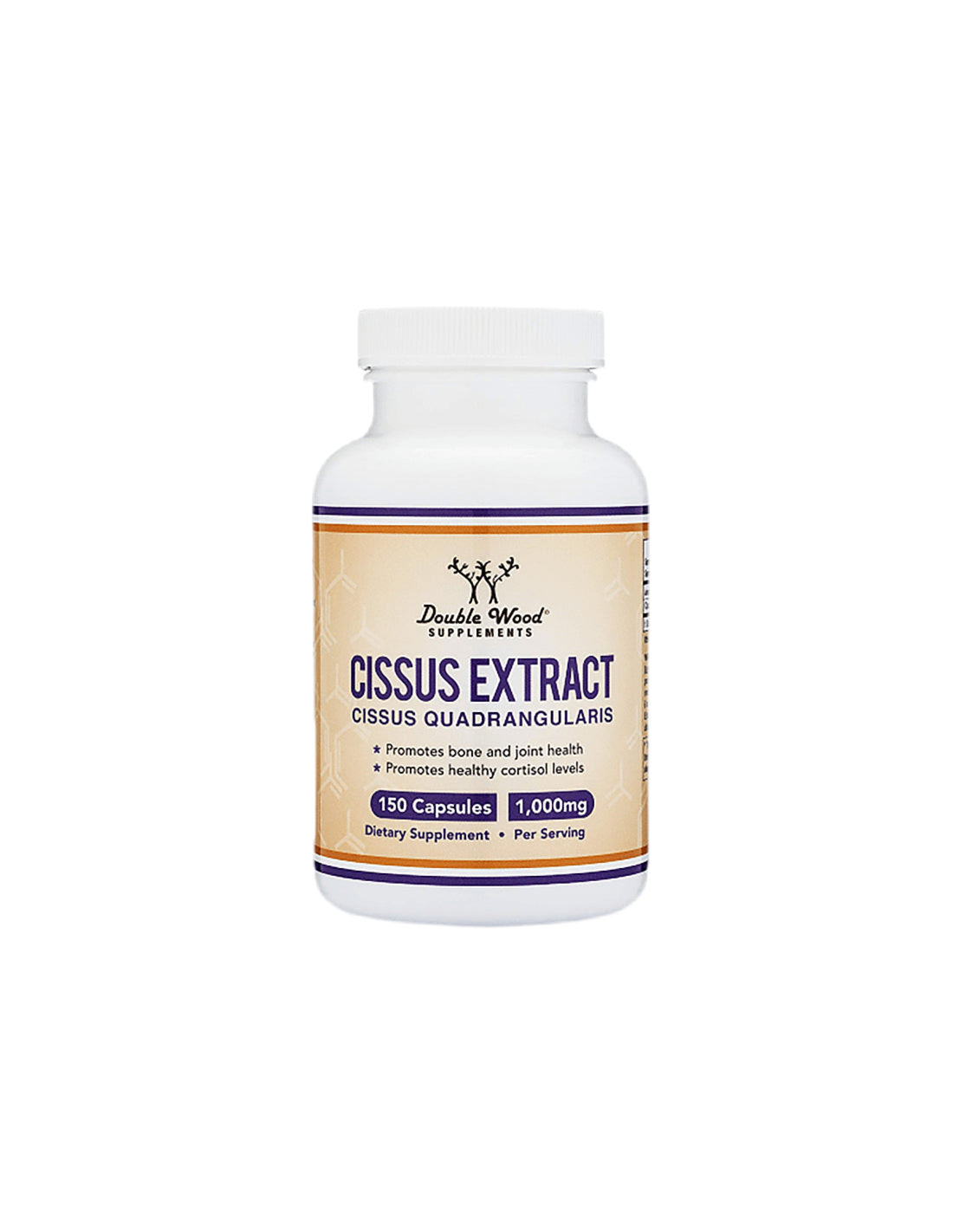 Cissus Extract/ Цисус екстракт, 1000 mg, 150 капсули Double Wood - Feel You