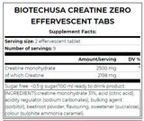 Creatine Zero Effervescent Tabs / 18 Tabs