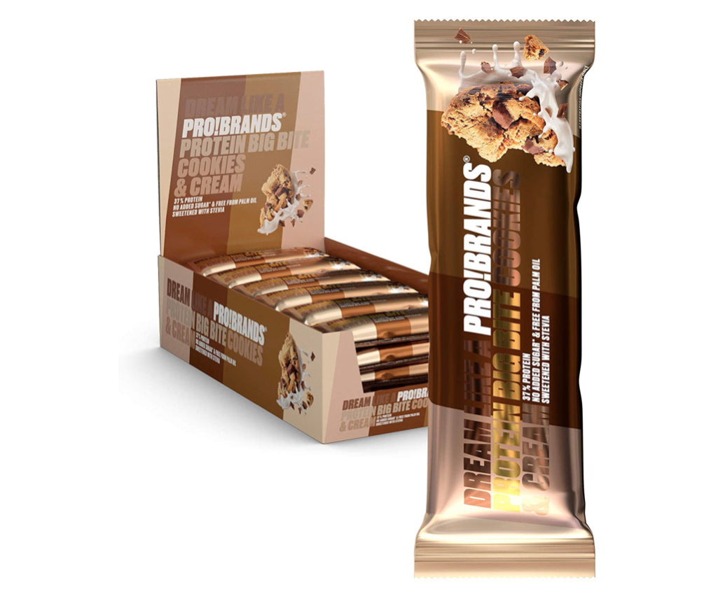 Probrands Big Bite протеинов бар - бисквитки и сметана 45гр.