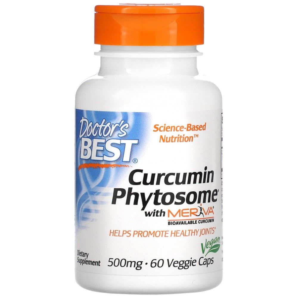 BEST Curcumin Phytosome 500 mg / with Meriva - 60 капсули