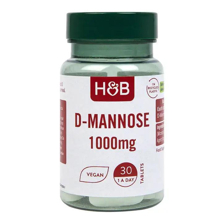 Д-Маноза (D-Mannose) 1000mg 30 таблетки HOLLAND & BARRETT