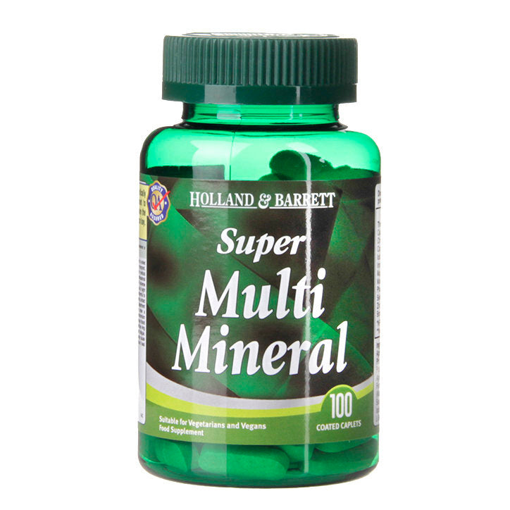 Супер мултиминерали (Super Multi Mineral) 100 таблетки HOLLAND & BARRETT