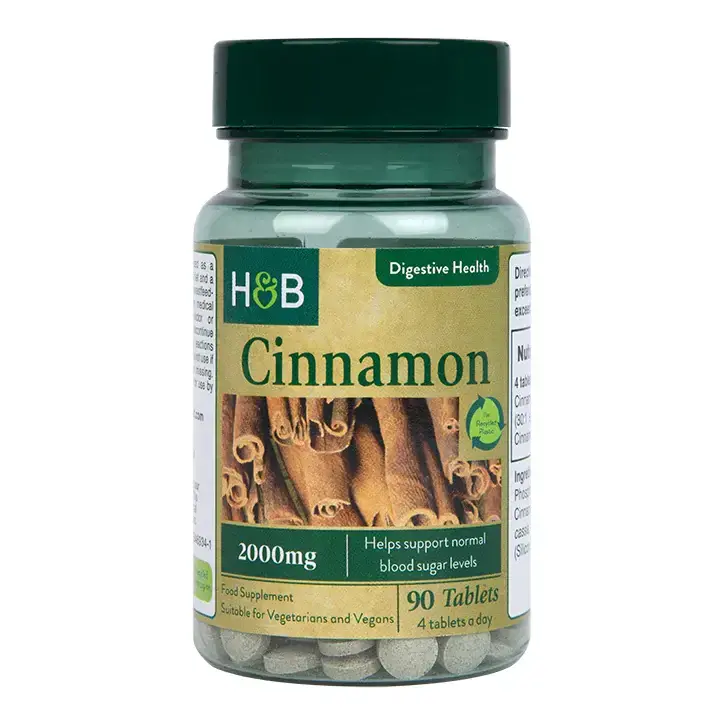 Канела (Cinnamon) 500мг 90 таблетки HOLLAND & BARRETT