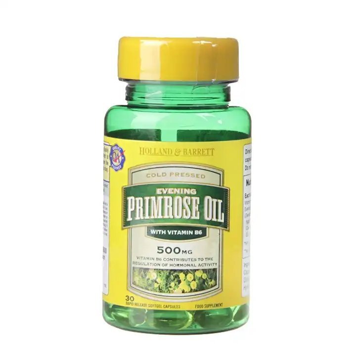 Ulei de Primrose 500mg 30 capsule HOLLAND &amp; BARRETT 