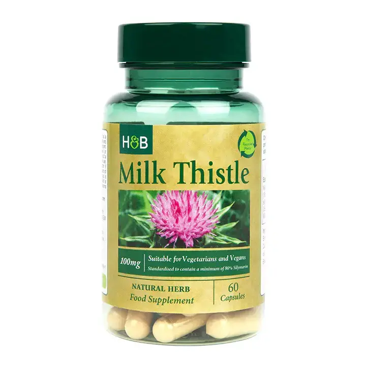 Extract de ciulin de lapte (Milk Thistle) 60 capsule HOLLAND &amp; BARRETT