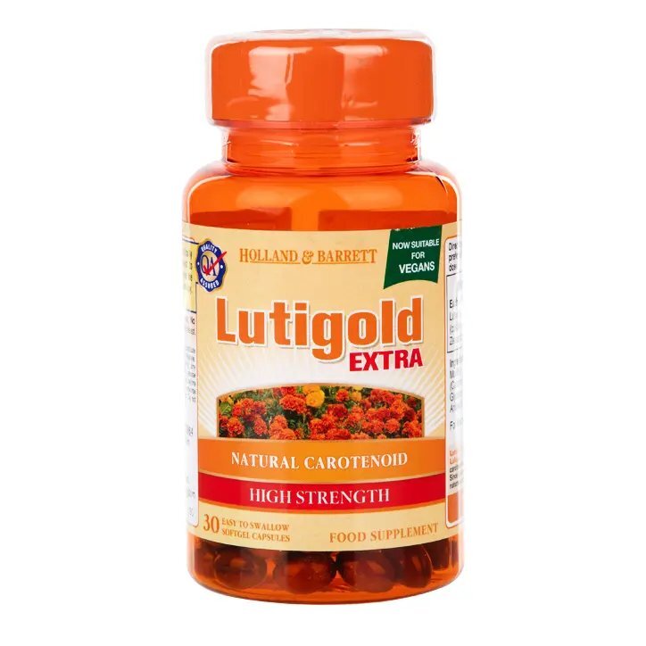 Лутеин екстра (Lutein Extra) (Lutigold) 20мг 30 капсули HOLLAND & BARRETT