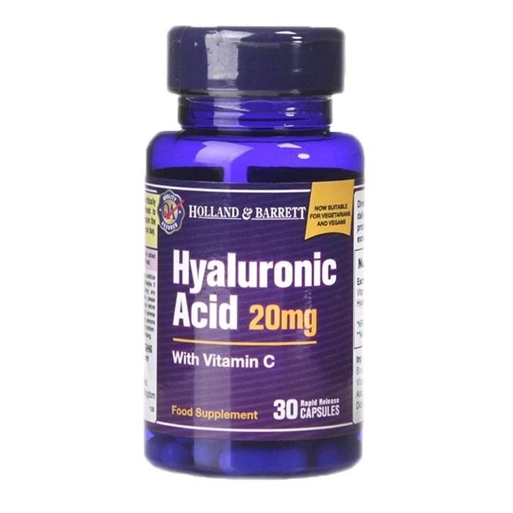 Hyaluronic Acid 20 mg / with Vitamin C - 30 капсули