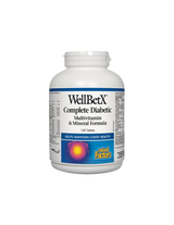 WellBetX® Complete Diabetic/ Мултивитамини за диабетици x 120 таблетки Natural Factors - Feel You