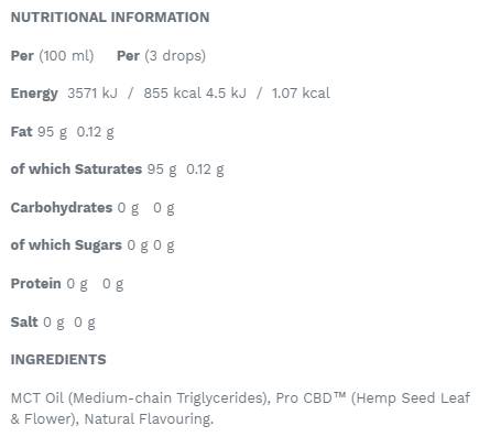 Pro CBD Drops 30 мл