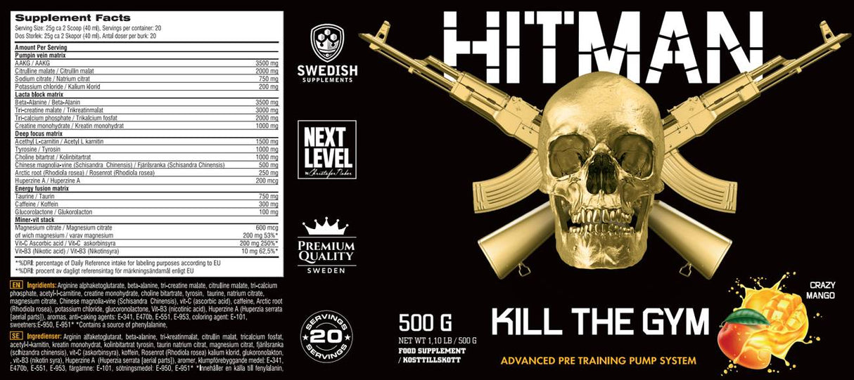 HITMAN - Kill the Gym 500 грама