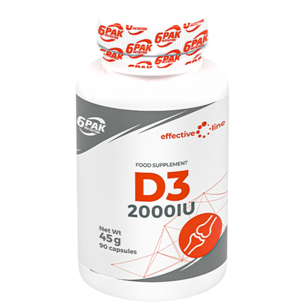 Vitamin D3 2000 IU [90 капсули, 90 Дози]