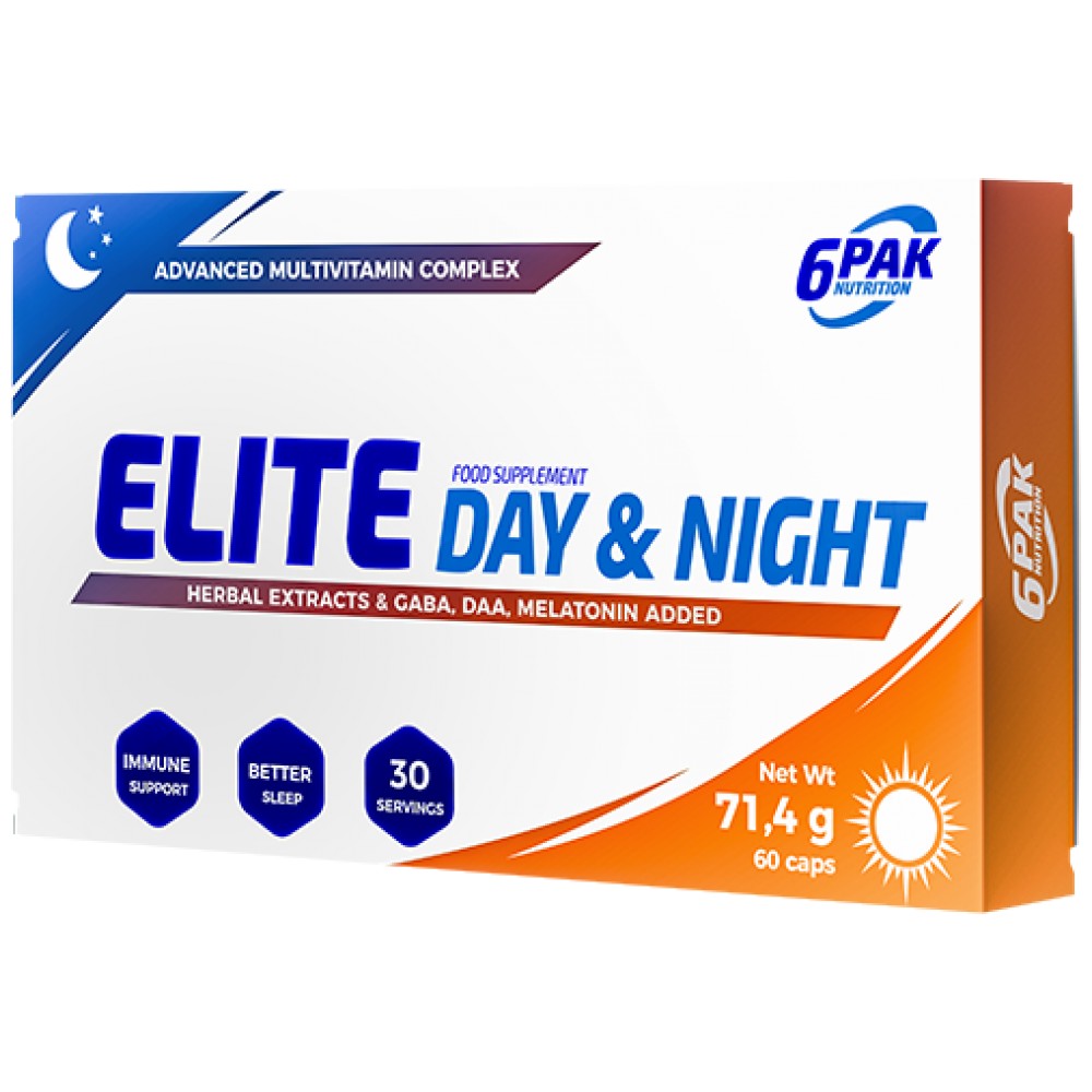 Elite Day &amp; Night | Advanced Multivitamin Complex - 60 κάψουλες