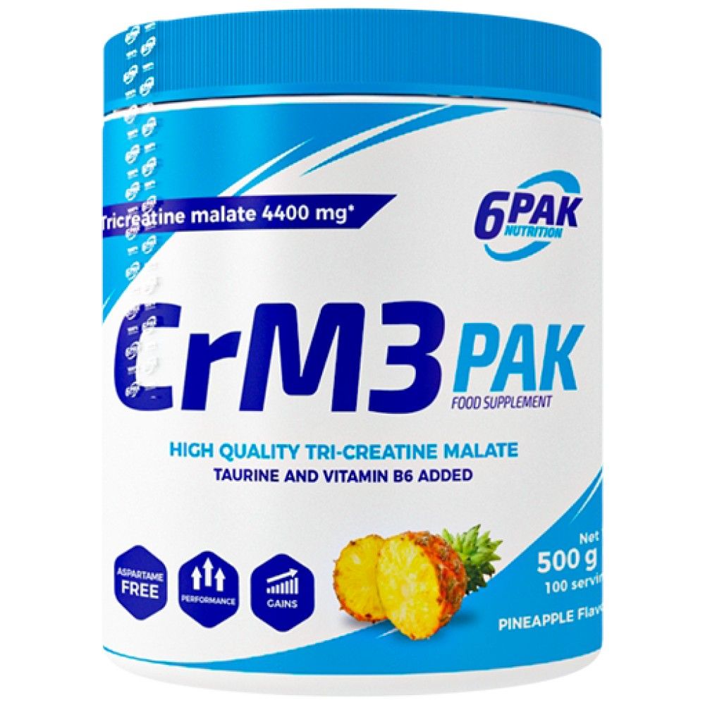 CrM3 PAK (Tri-Creatine Malate + Taurine) - 250 грама