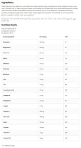 Vit&Min Shot | Multivitamin & Mineral Formula - 100 мл