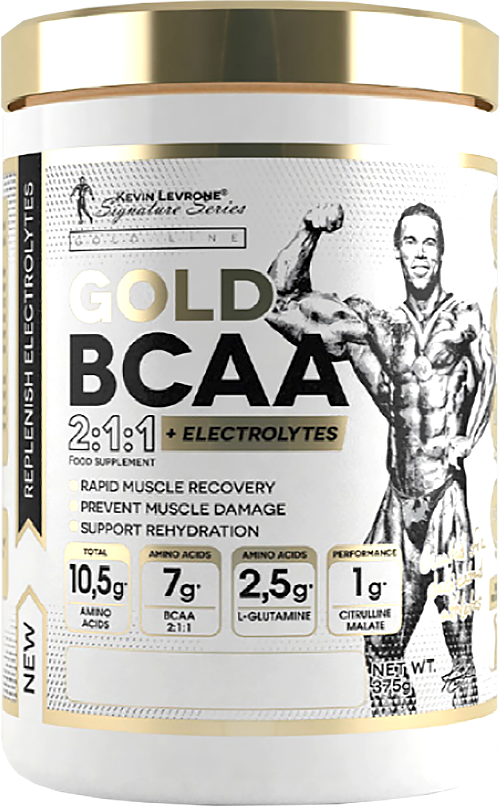 Kevin Levrone Gold BCAA 2:1:1 | with Glutamine, Citrulline & Electrolytes [375 грама, 30 Дози]