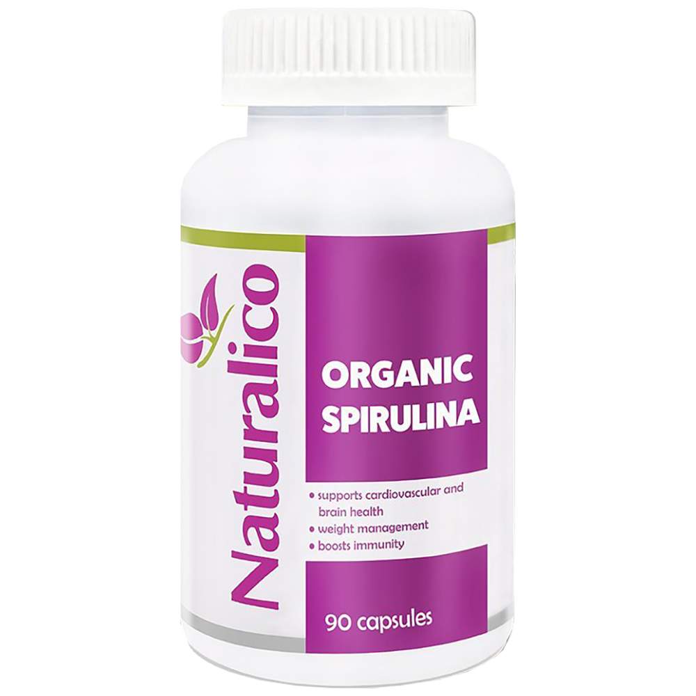 Spirulina organica 3000 mg 90 capsule