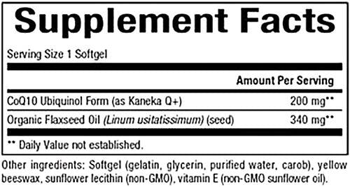 Ubiquinol Active CoQ10 200 mg - 30 Гел капсули