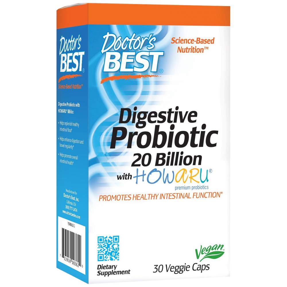 Digestive Probiotic 20 Billion - 30 капсули