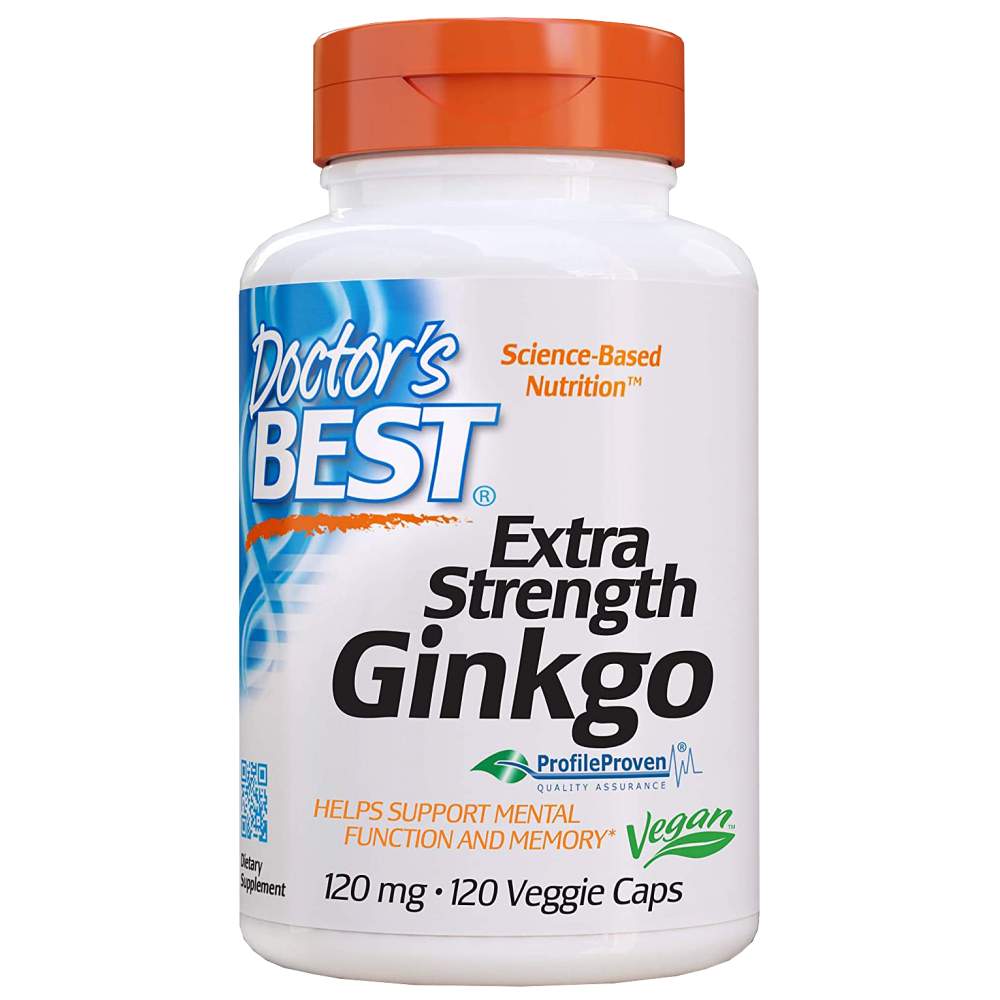 BEST Extra Strength Ginkgo 120 mg - 120 капсули