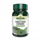 Семена от целина, вишна, репей и коприва (Celery Seed Complex) 60 таблетки NaturesAid