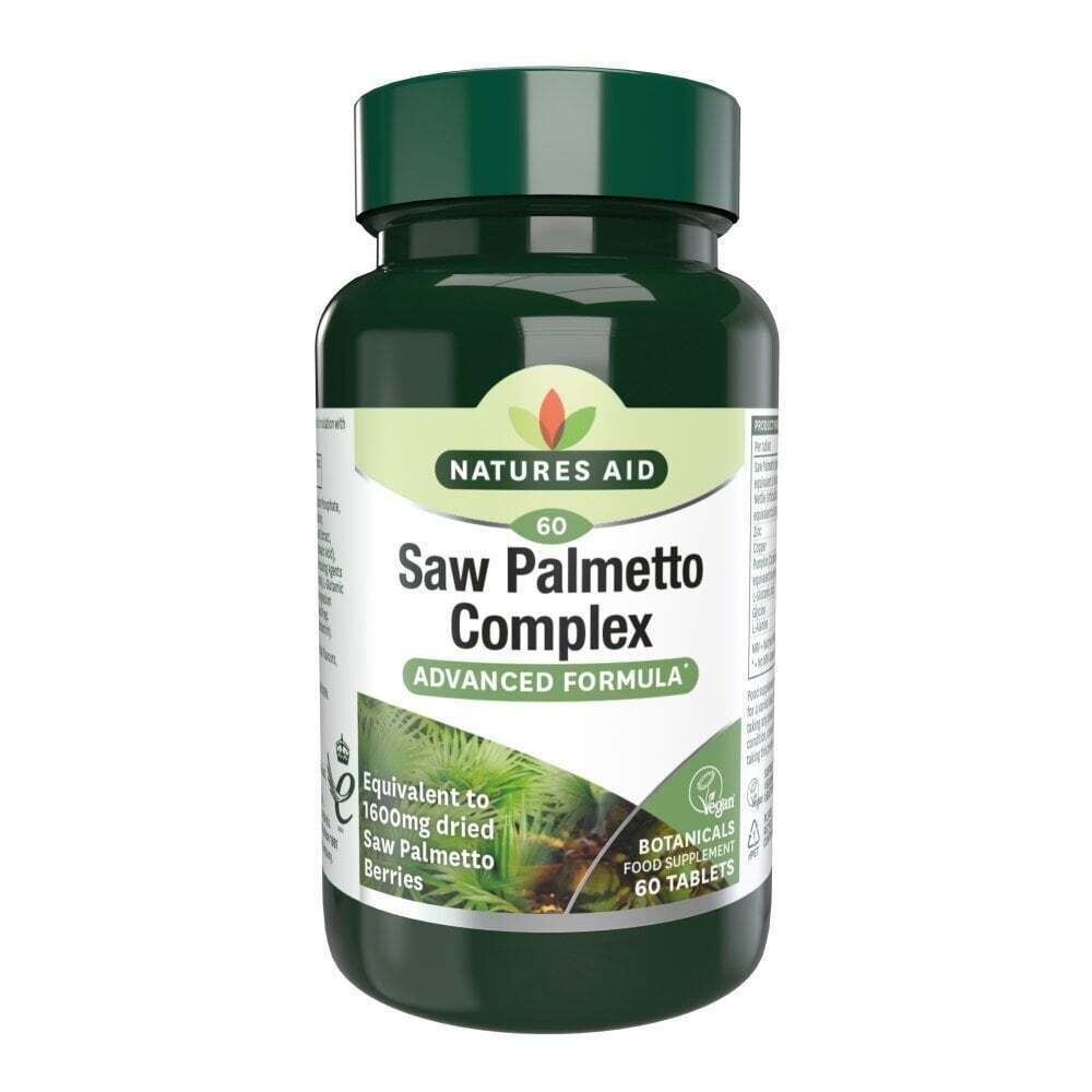 Сао Палмето Комплекс (Saw Palmetto Complex) 60 таблетки NaturesAid