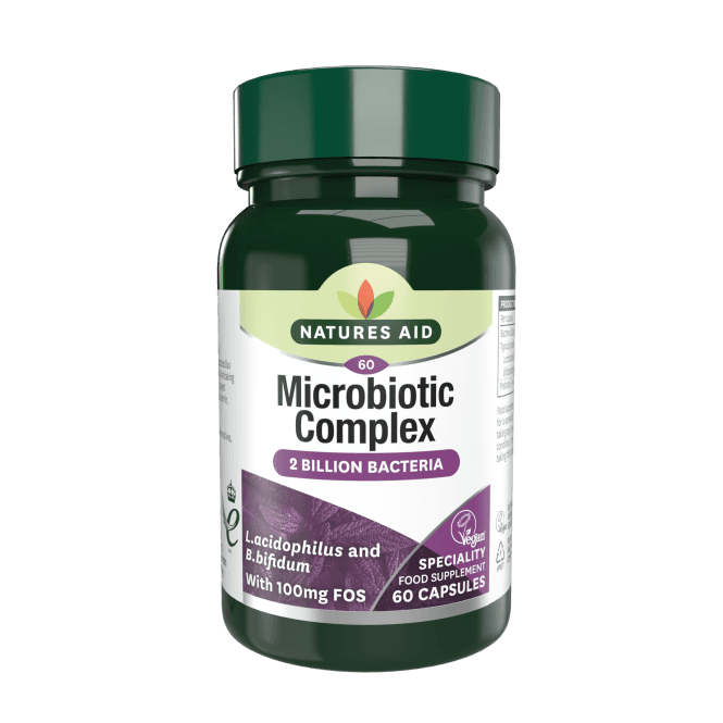 Микробиотичен комплекс (Microbiotic Complex) 2млрд. 60 капсули NaturesAid