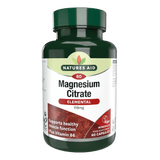 Citrat de magneziu + Vitamina B6 (citrat de magneziu elementar) 119 mg 60 capsule NaturesAid 