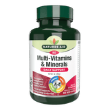 Multi-Vitamine și Minerale (Multi-Vitamine și Minerale) 90 de capsule moi NaturesAid 