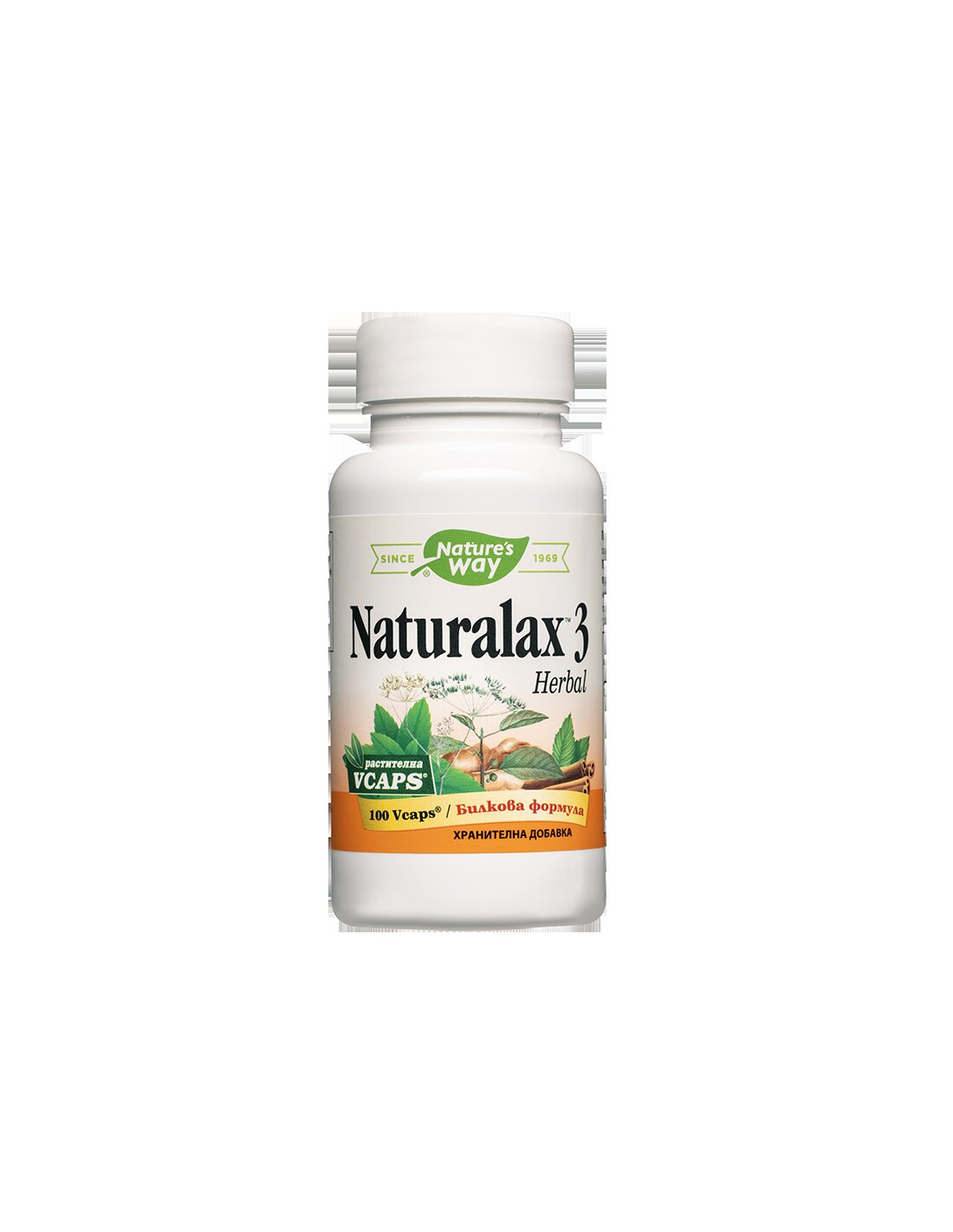 Naturalax 3 Herbal / Naturalax 3 Formula pe bază de plante, capsule 100 V Nature's Way