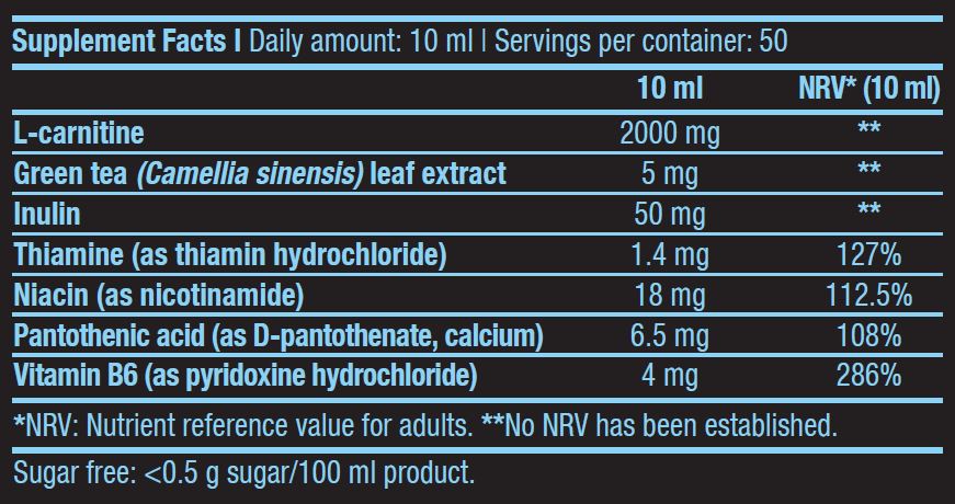 L-Carnitina 100.000 / 500ml lichid - 0